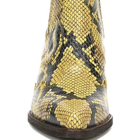 Sam Edelman Winona Snake Print Ankle Bootie - Picture 5 of 8